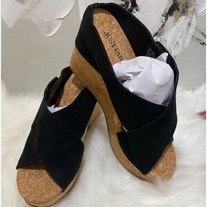 Just Fab Wedge Size 7.5